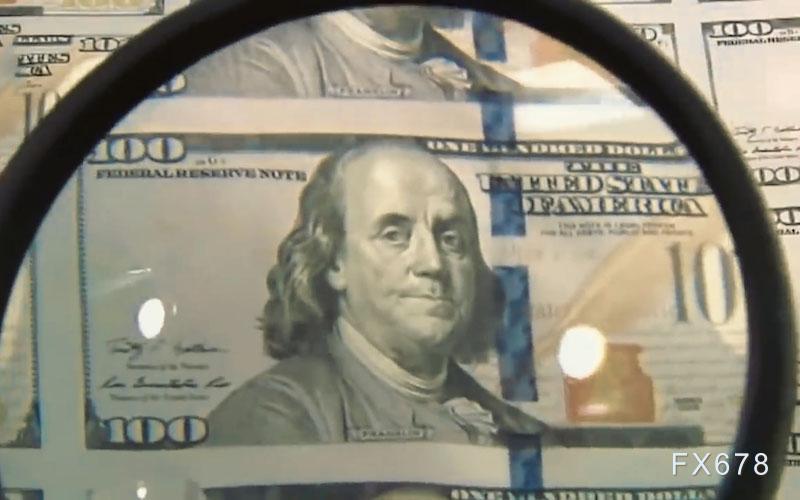 “利空” 出尽？美元指数小幅回升，临近趋势线支撑暗藏反转玄机(图1)